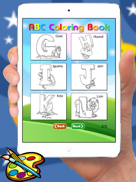 Screenshot #6 pour A à Z Animaux livre de coloriage pour les enfants de maternelle et les tout-petits