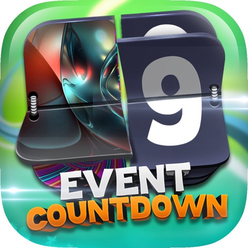 Event Countdown Fashion Wallpaper  - “ Abstract Art ” Pro