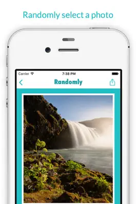 Game screenshot Randomly - Send random photos and quotes apk