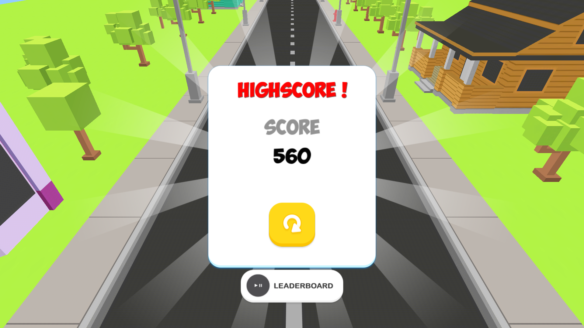 Pixel Racer Cars 3D for TV screenshot 5