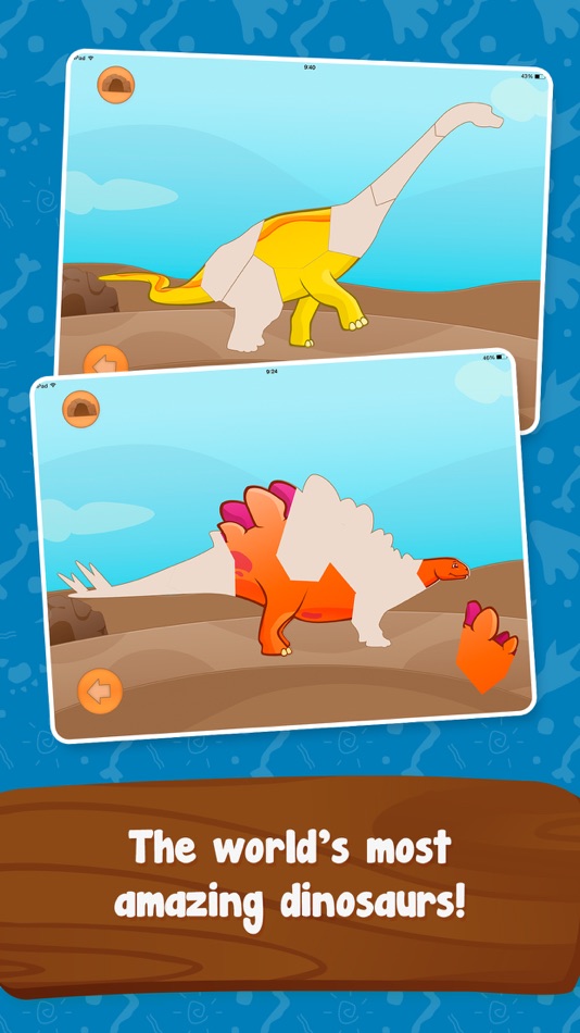 Dinosaur Builder Puzzles for Kids Boys and Girls - 1.7 - (iOS)