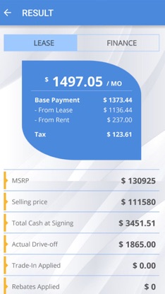 Car Lease Payment Calculator screenshot 4