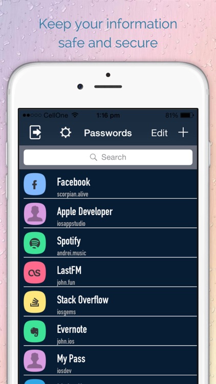 Secret Password Manager Vault Pro