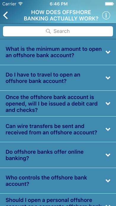 Offshore Banking Screenshot 3 - AppWisp.com