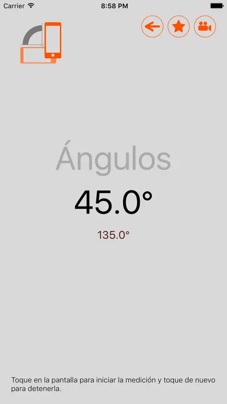 PROtractor – El medidor de ángulos para carpintería, artesanía o techadores. screenshot 1 of 3
