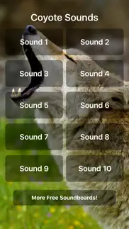 coyote sounds! iphone screenshot 1
