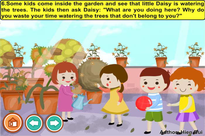 A good work in the garden story and games for kids