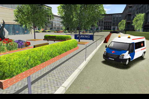 Ambulance Parking 3d Part3 screenshot 3