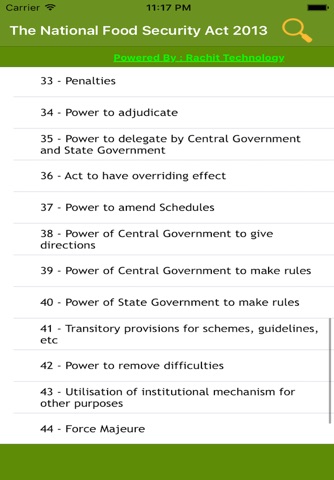 The National Food Security Act 2013 screenshot 3