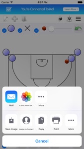 Basketball Chalk Free screenshot #3 for iPhone