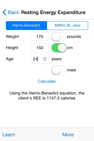 VeggiEquations Clinical screenshot 3