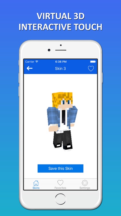 New 3D Boy Skins for 2016 - Skins for Minecraft PE