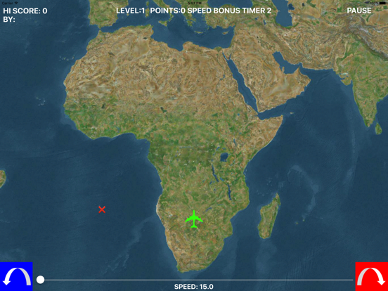 Screenshot #5 pour Flight Map Game