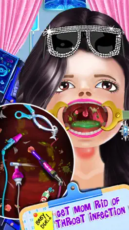 Game screenshot Celebrity Mommy's Newborn Baby Birth - Pregnancy Maternity Doctor Surgery & Baby Spa Salon Care apk