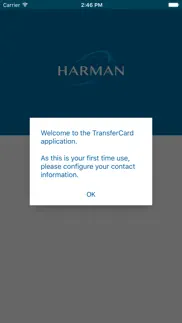 transfercard iphone screenshot 1