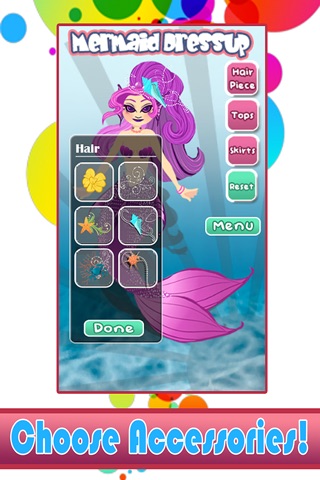 Dress Up Doll: Mermaid Edition screenshot 2