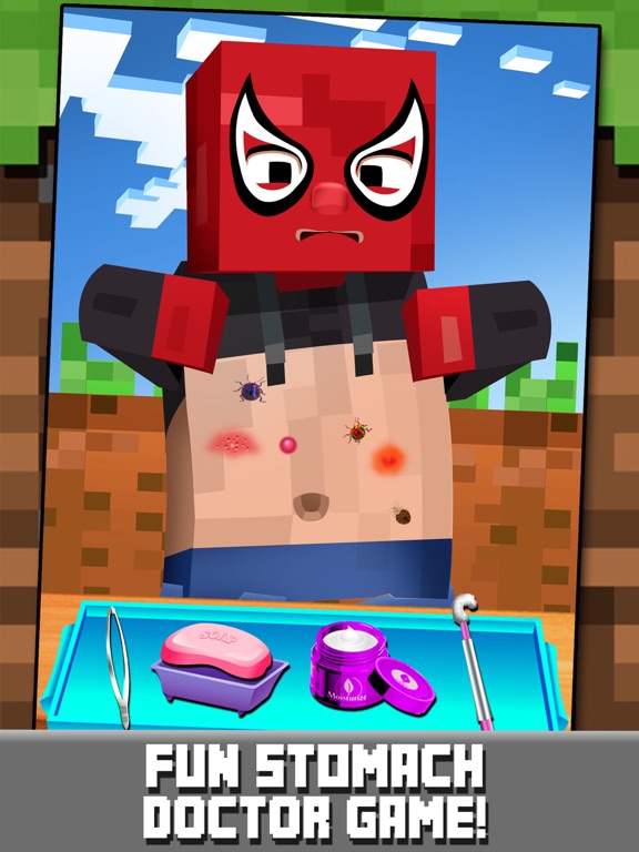 Block Doctor's Hospital Craft Salon - Pocket Mine Edition iPad screenshot