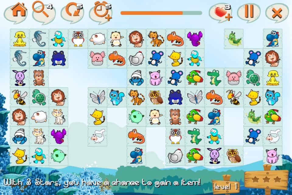 Onet Connect Animal 2016 - Pikachu version screenshot 2