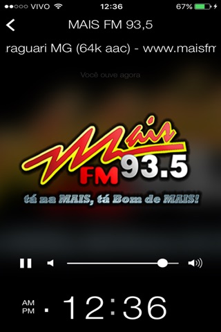 MAIS FM ARAGUARI MG screenshot 2