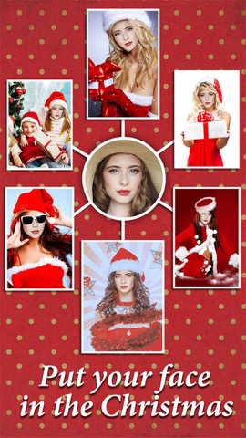 Xmas Face Montage Effects - Change Yr Face with Dozens of Elf & Santa Claus Looksのおすすめ画像2