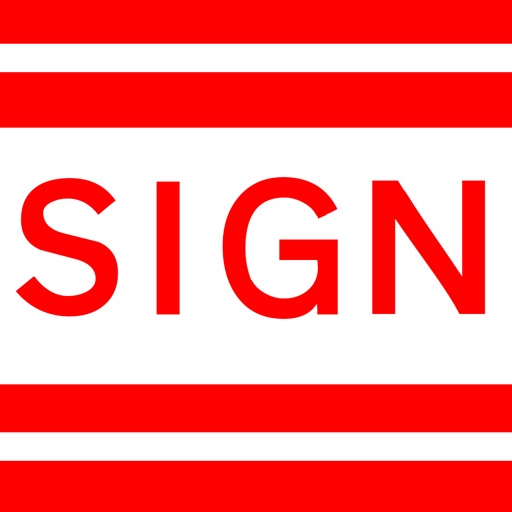 Welcome to Sign icon