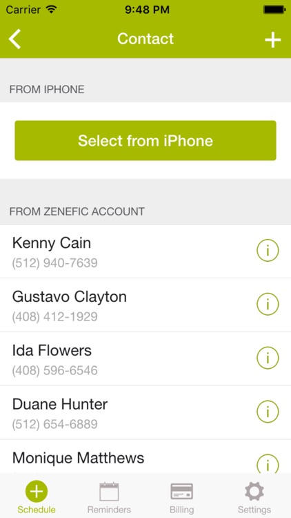 Zenefic - SMS & Voice Call Reminders and Appointment Scheduling App