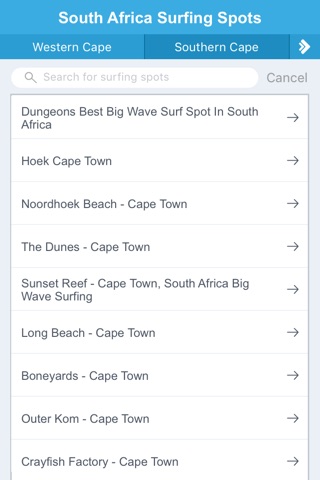 South Africa Surfing Spots screenshot 2