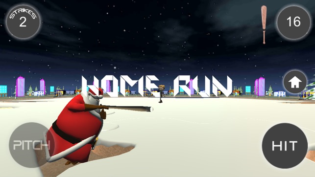 Santa Baseball