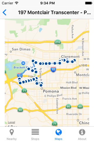 Foothill Transit Now - Real-time Transit Arrivals screenshot 4