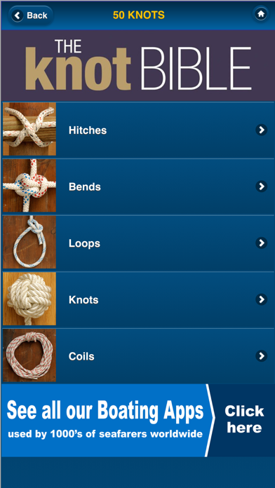 Knot Bible - the 50 best boating knots Screenshot