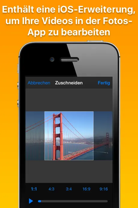 Videos zuschneiden