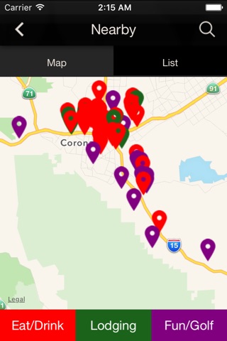 Corona, CA. screenshot 2