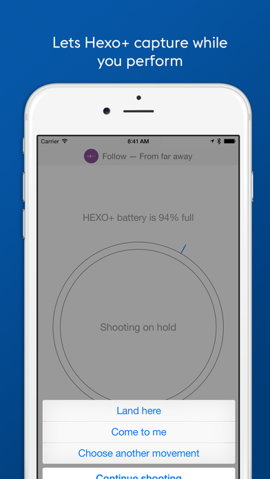Screenshot #1 pour HEXO+ Your Self-Flying Camera