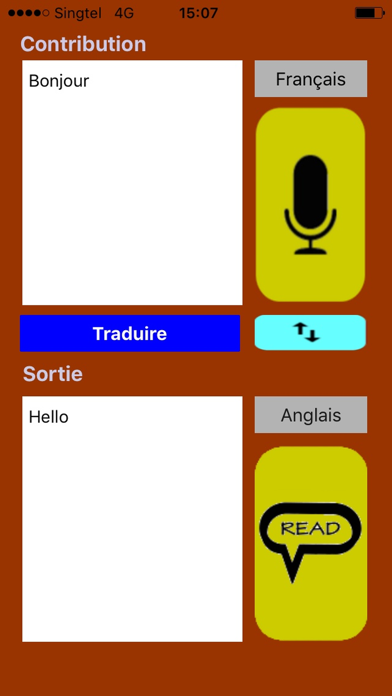 Screenshot #3 pour gLabs Traducteur