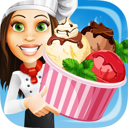 Fast Food Frenzy: Soft Serve Gelato Ice-Cream Sundae Maker FREE iOS App