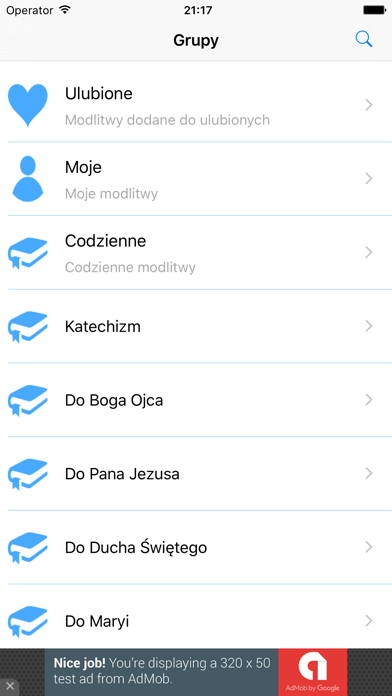 Modlitewnik + iPhone screenshot 2
