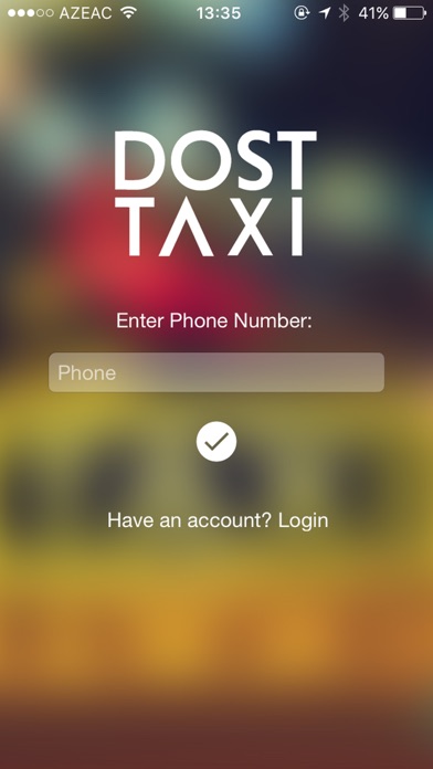 Screenshot #1 pour Dost Taxi