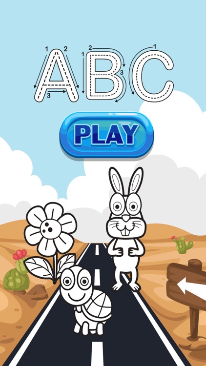 ABC Trace And Phonics Coloring Books : English Learning Free For Kids And Toddlers!