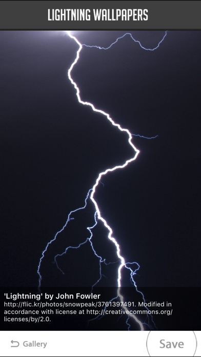 Screenshot #2 pour Lightning Wallpapers