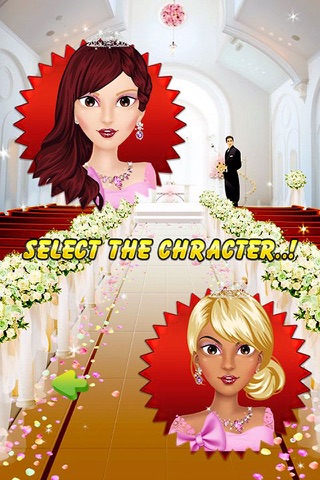 Wedding Spa Salon - girls makeover dress up game screenshot 2