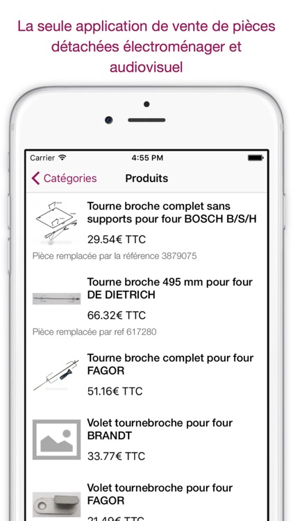 BVM : Pièces électroménager