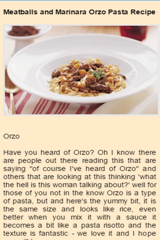 Orzo Recipes screenshot 3