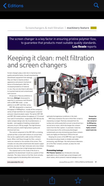 Pipe and Profile Extrusion Magazine screenshot-4