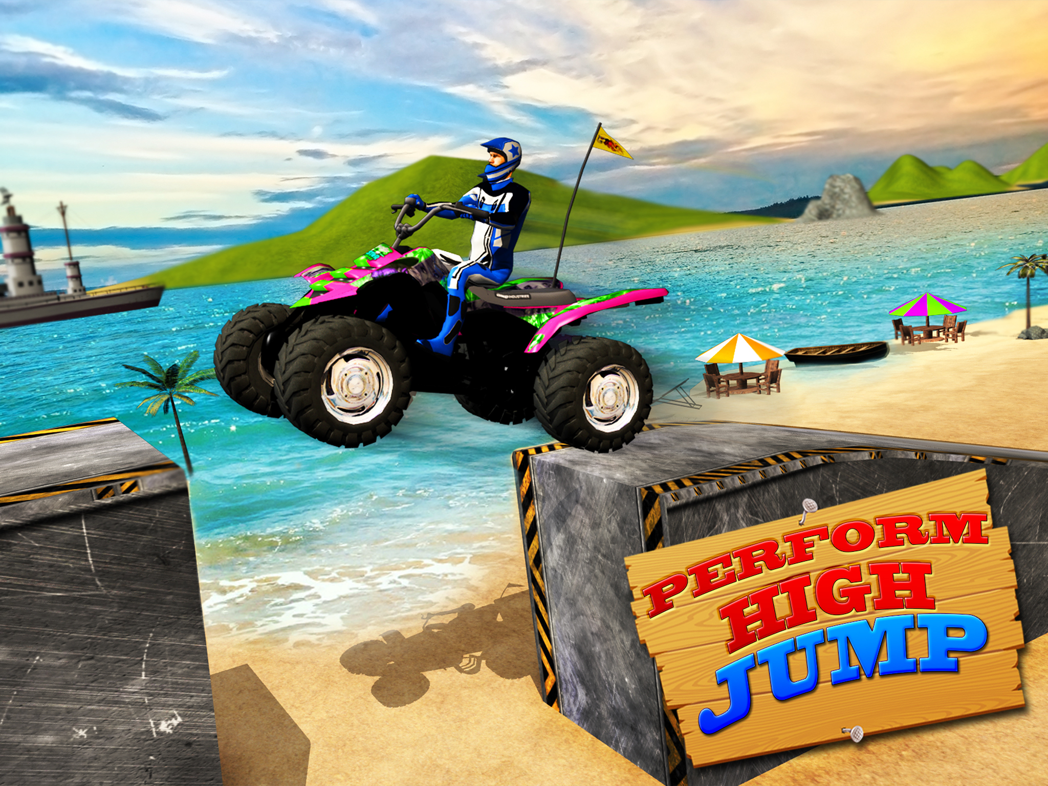 Beach Bike Stunts 2016
