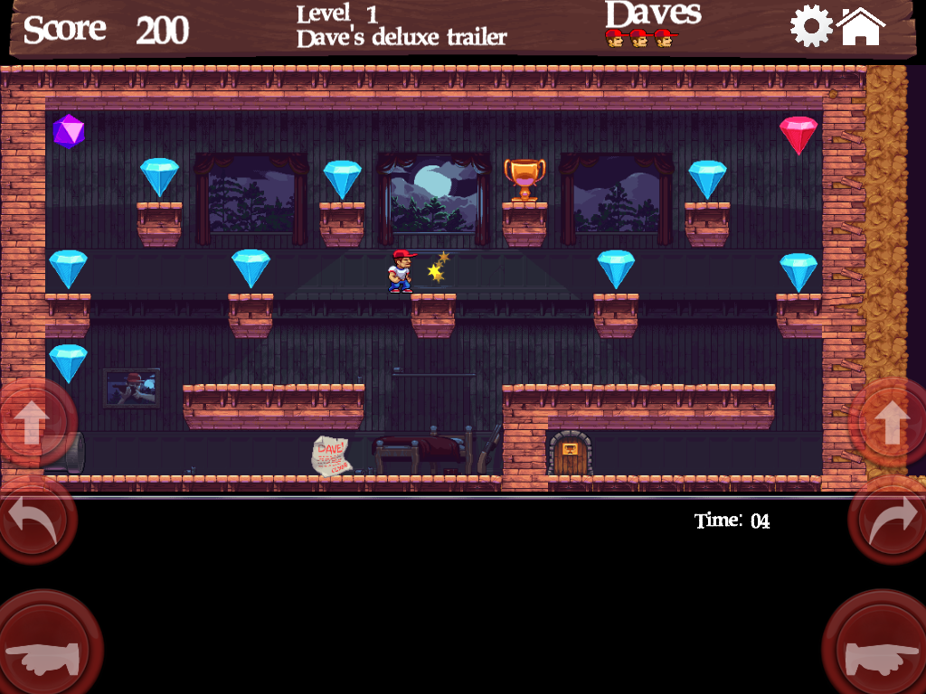 Dangerous Dave in the Deserted Pirate's Hideout screenshot 6