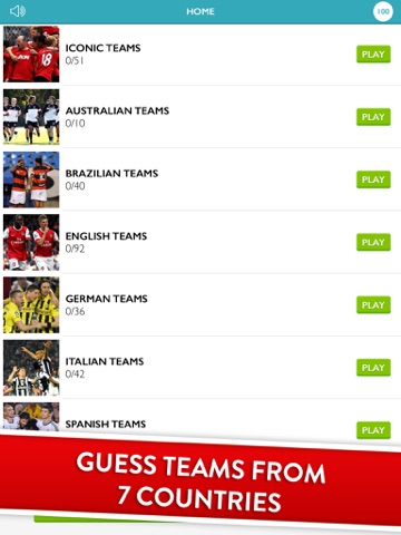 Guess The Soccer Team! - Fun Football Quiz Game iPad screenshot 4 - Games app