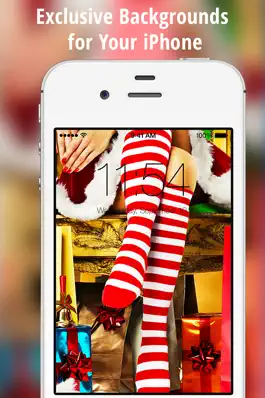 Game screenshot Xmas Themes for iOS 9 - Magic Christmas Wallpapers with Santa Claus & New Year apk