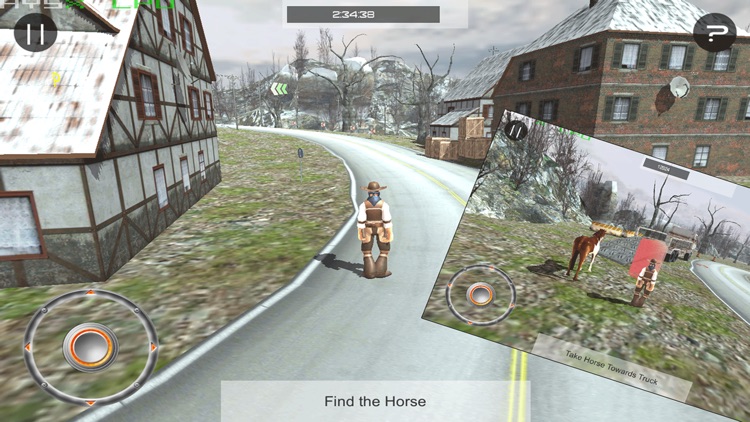 Crazy Pet Horse Truck Drive : Free Play Animal Transport Game screenshot-3