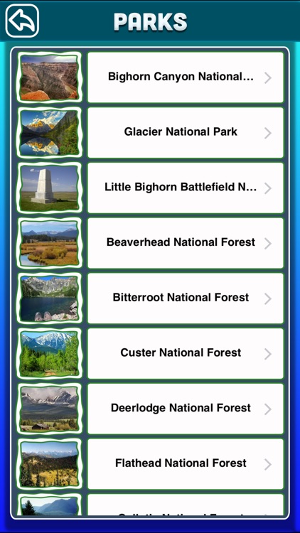 Montana National & State Parks