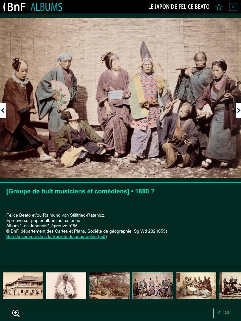 Albums de la BnF
